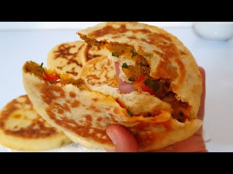 Petits pains farcis à la poêle - North African Snack Petits pains farcis à la poêle - Delicious North African snack with easy difficulty. Perfect recipe converted from YouTube video to PDF format.