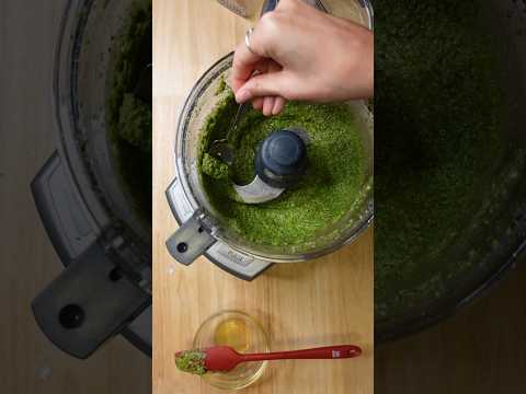 The best pesto is homemade basil pesto