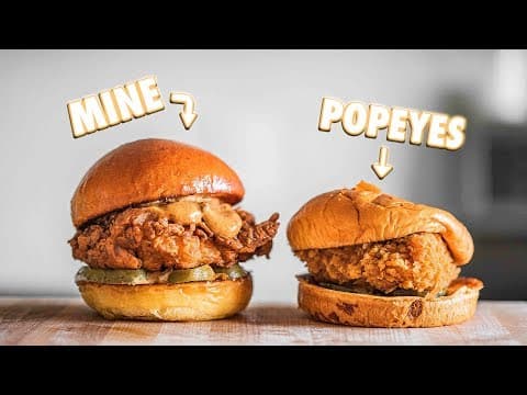 Buttermilk Fried Chicken Sandwich with Japanese Milk Buns - American Main Course Buttermilk Fried Chicken Sandwich with Japanese Milk Buns - Delicious American main course with medium difficulty. Perfect recipe converted from YouTube video to PDF format.