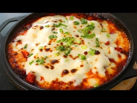 Cheese Spicy Korean Chicken (Buldak)