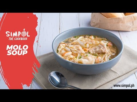 Pancit Molo (Filipino Pork and Shrimp Dumpling Soup)