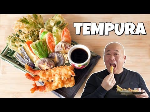 Shrimp and Vegetable Tempura - Japanese Main Course Shrimp and Vegetable Tempura - Delicious Japanese main course with medium difficulty. Perfect recipe converted from YouTube video to PDF format.