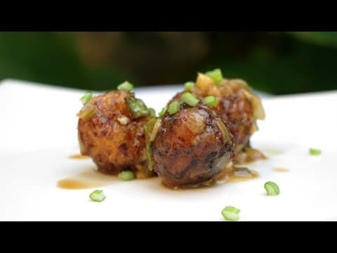 Manchurian aux légumes frits