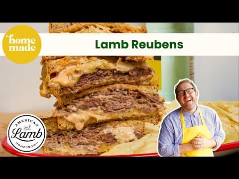 Corn Lamb Reuben Sandwich