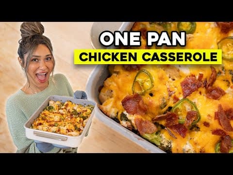 Jalapeno Popper Chicken Casserole