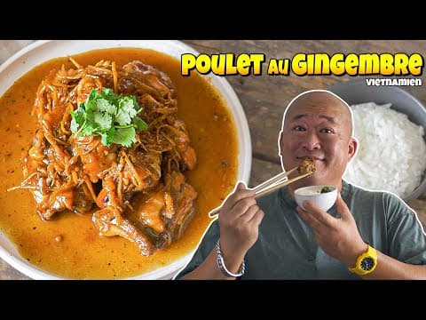 Poulet au gingembre vietnamien (Gar Kogun)