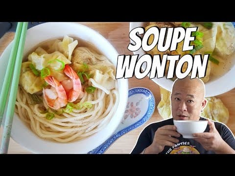 Soupe Wonton aux Crevettes