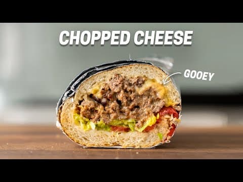 NY-Style Chopped Cheese Sandwich