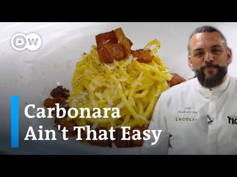 Spaghetti Carbonara - Italian Main Course Spaghetti Carbonara - Delicious Italian main course with medium difficulty. Perfect recipe converted from YouTube video to PDF format.