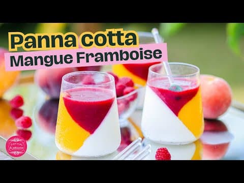 Raspberry and Mango Panna Cotta - French Dessert Raspberry and Mango Panna Cotta - Delicious French dessert with medium difficulty. Perfect recipe converted from YouTube video to PDF format.
