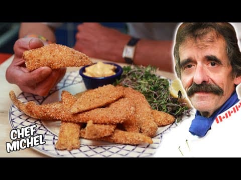 Sole frit à la moutarde et citron