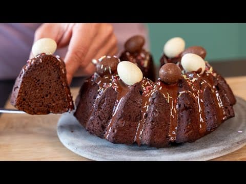 Moist Chocolate Carrot Cake