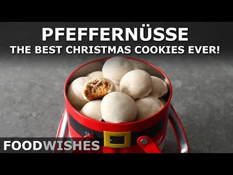 Pfeffernüsse - German Spice Christmas Cookies