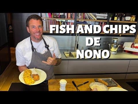 Ultra Crispy Fish and Chips with Waffle Iron Smash Potatoes