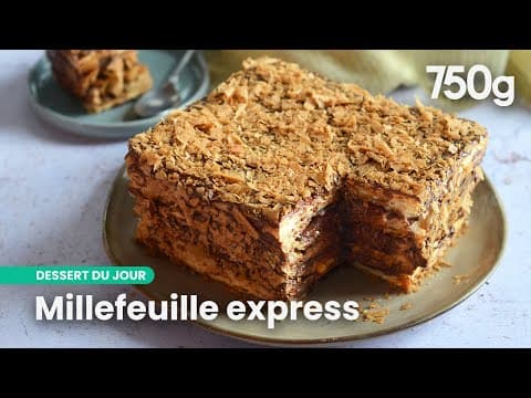 Millefeuille au chocolat facile