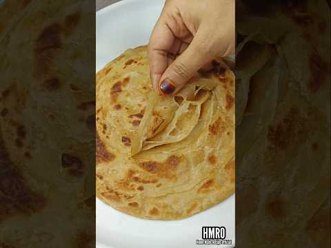 Flaky Paratha with Potato Bhaji (parota)