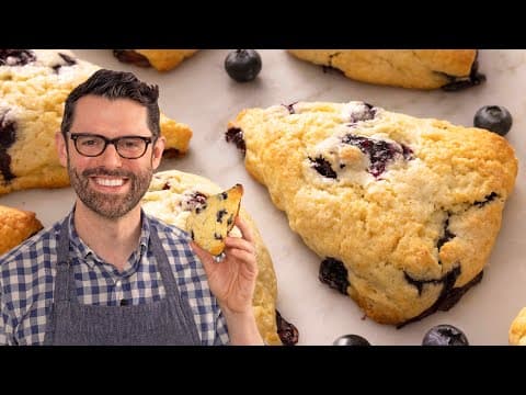 Easy Blueberry Scones Recipe