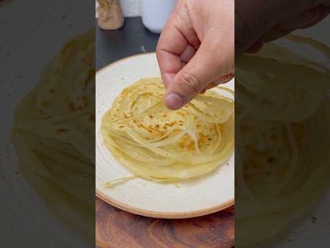 Lachha Paratha (Layered Indian Flatbread) (parota)