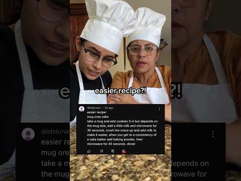 Oreo Mug Cake with 3 Ingredients?!