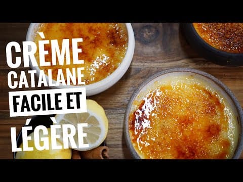 Crème Catalane à la citronnelle et à la cannelle - Espagnole Dessert Crème Catalane à la citronnelle et à la cannelle - Delicious Espagnole dessert with medium difficulty. Perfect recipe converted from YouTube video to PDF format.