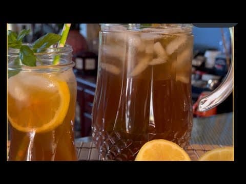 Refreshing Lemongrass Lemon Tea