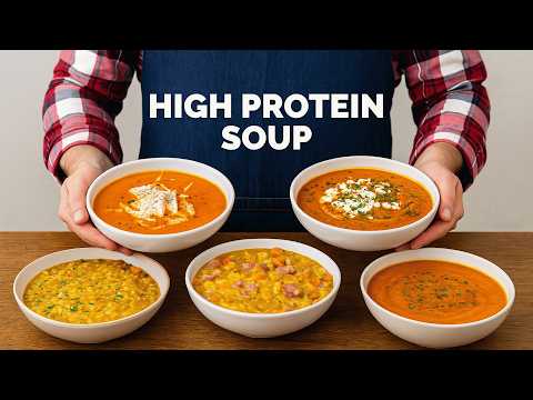 The 5 BEST High Protein Soups for Autumn & Winter: Delicious, Cozy Recipes For Weight Loss