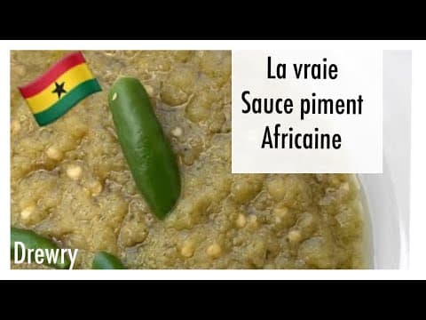 Piment Vert Africain Confit à l'Huile