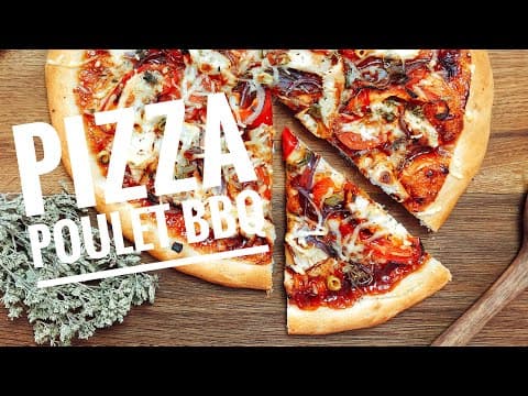Homemade Barbecue Chicken Pizza