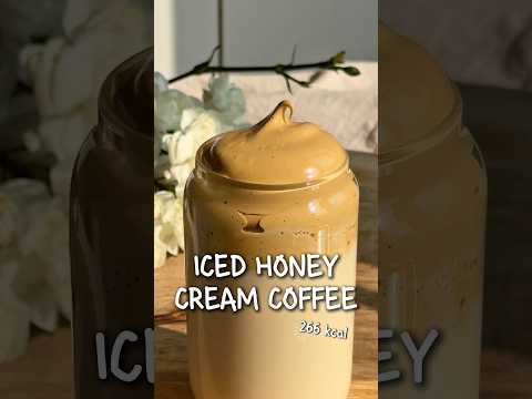 Dalgona's had its moment. Time for the reign of Cold Honey Whipped Coffee✨