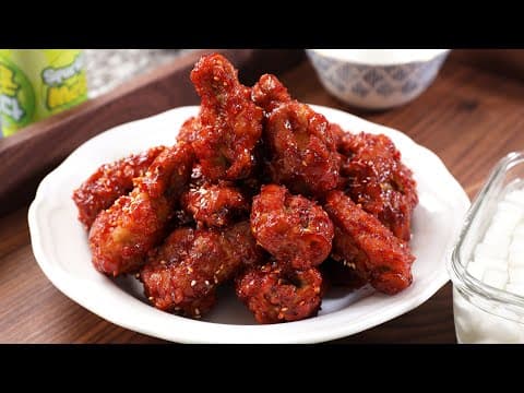 Korean Fried Chicken (Yangnyeom-tongdak: 양념통닭)