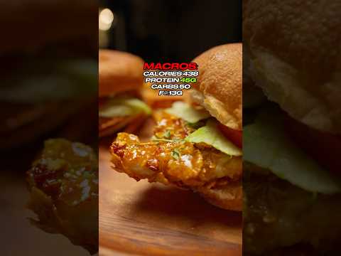 The BEST Diet Friendly Chicken Sandwich I’ve Made (crispy🤤)