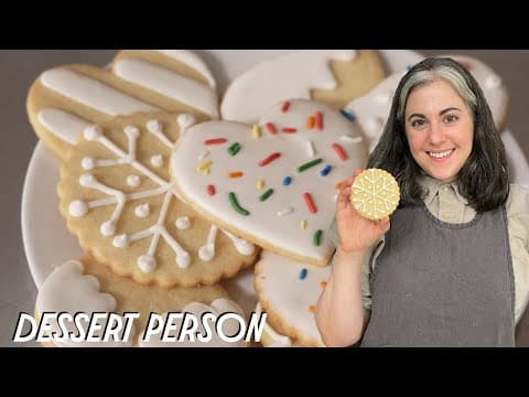 Basic Holiday Sugar Cookies with Royal Icing