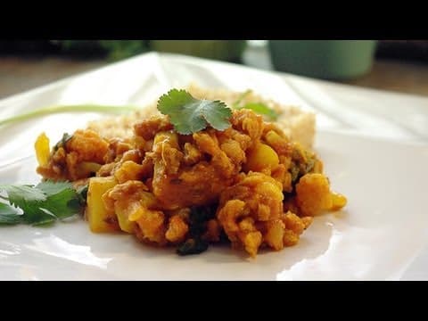 Textured Soy Curry with Vegetables - Indian Main Course Textured Soy Curry with Vegetables - Delicious Indian main course with easy difficulty. Perfect recipe converted from YouTube video to PDF format.