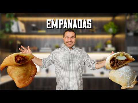 Empanadas mixtas de carne y yuca con cesina