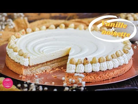 Hazelnut Vanilla Tart - French Dessert Hazelnut Vanilla Tart - Delicious French dessert with medium difficulty. Perfect recipe converted from YouTube video to PDF format.