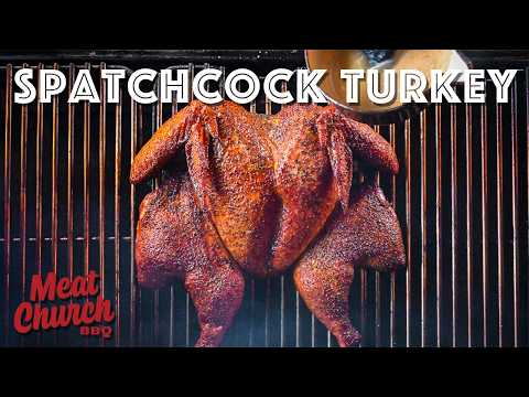 Smoked Spatchcock Turkey - American Main Course Smoked Spatchcock Turkey - Delicious American main course with medium difficulty. Perfect recipe converted from YouTube video to PDF format.