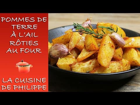 Roasted Garlic Potatoes in the Oven - French Side Dish Roasted Garlic Potatoes in the Oven - Delicious French side dish with medium difficulty. Perfect recipe converted from YouTube video to PDF format.