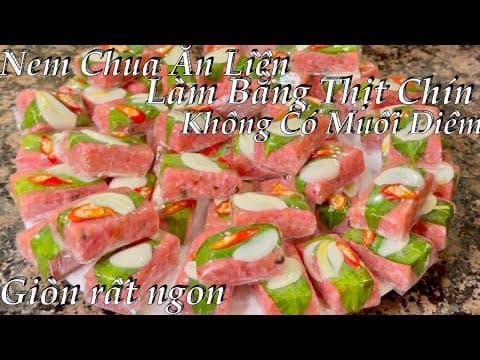Instant Vietnamese Spring Rolls (Nem Ăn Liền)