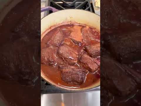 Red Wine Braised Short Ribs