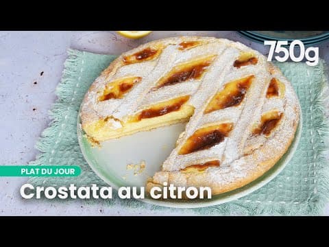 Crostata with lemon‑scented pastry cream - Italian Dessert Crostata with lemon‑scented pastry cream - Delicious Italian dessert with medium difficulty. Perfect recipe converted from YouTube video to PDF format.