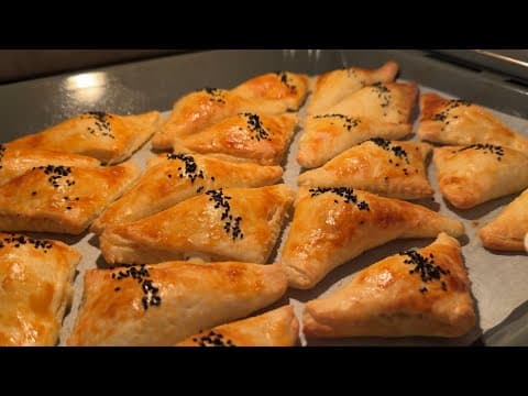 Flaky Butter Pastry Squares