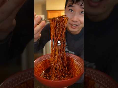 I used ALL THE Korean Fire Noodle sauce on ONE NOODLE