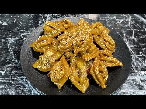 RECETTE DE CHEBAKIYA PARFAITE POUR LES DÉBUTANTS EXPLIQUÉE PAS À PAS ✅👩🏻🍳
