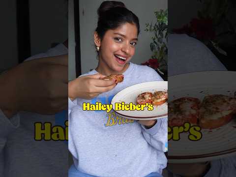 Made Hailey Bieber’s Pizza Toast 🍕🫢