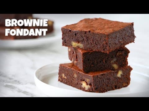Brownie ultra chocolaté aux noix