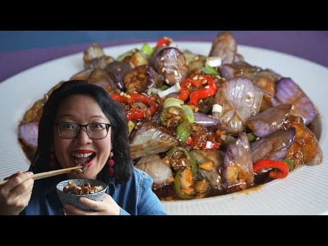 Sautéed Eggplant with Soy-Oyster Sauce