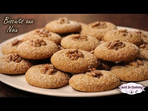 Nut Biscuits (Petits biscuits aux noix)