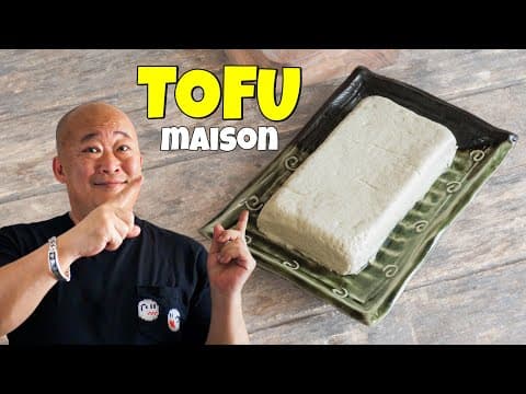 Tofu maison à la japonaise