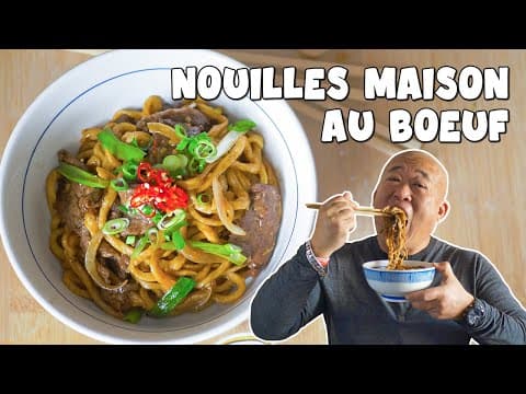 Homemade Stir-Fried Beef Noodles - Chinese Main Course Homemade Stir-Fried Beef Noodles - Delicious Chinese main course with medium difficulty. Perfect recipe converted from YouTube video to PDF format.