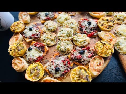 Assortment of Savory Bites for Ramadan